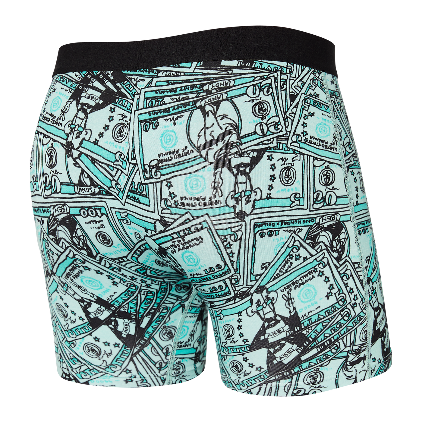 Vibe Boxer Brief - Cold Hard Cash- Ice Green