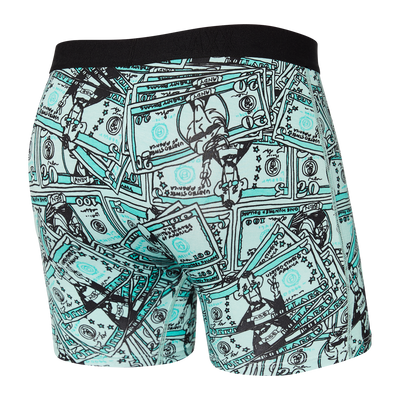 Vibe Boxer Brief - Cold Hard Cash- Ice Green