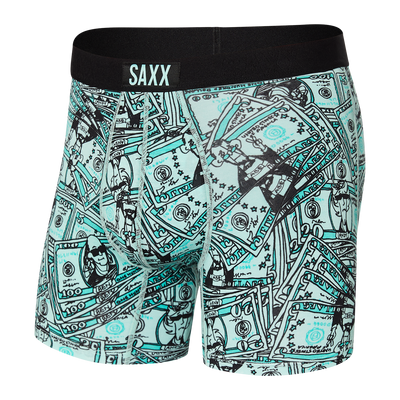 Vibe Boxer Brief - Cold Hard Cash- Ice Green