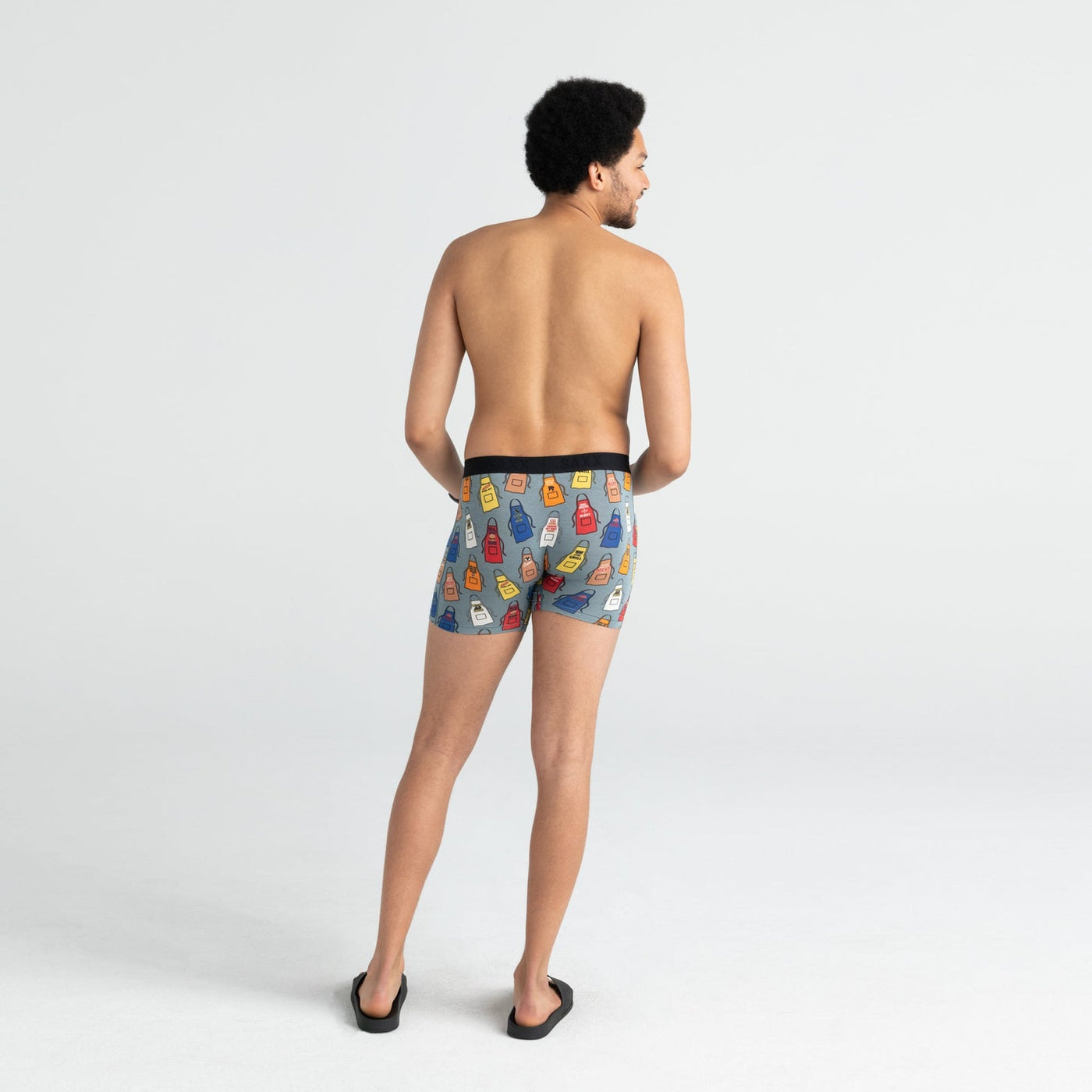 Vibe Boxer Brief - Grillicious- Washed Green