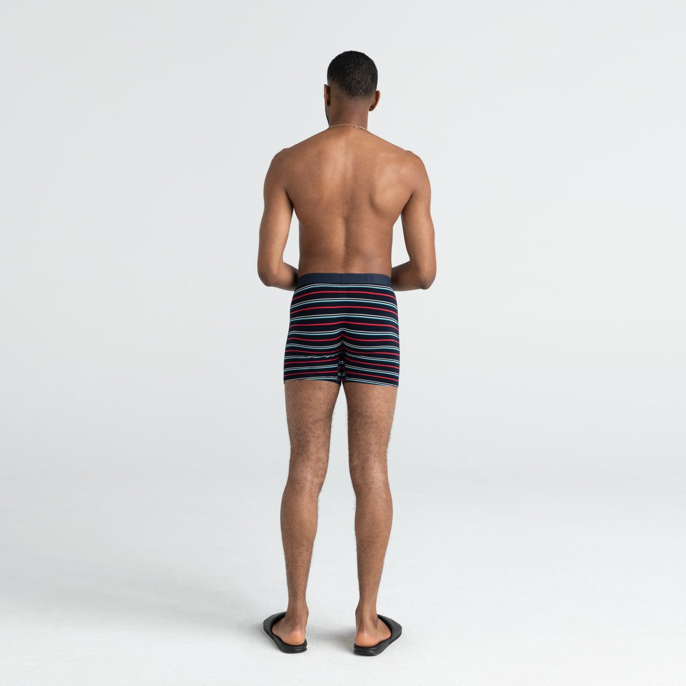 Vibe Super Soft Jersey Boxer Brief - Dk Ink Coast Stripe