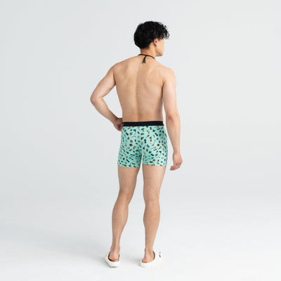 Vibe Super Soft Jersey Boxer Brief - Mint Remote Island