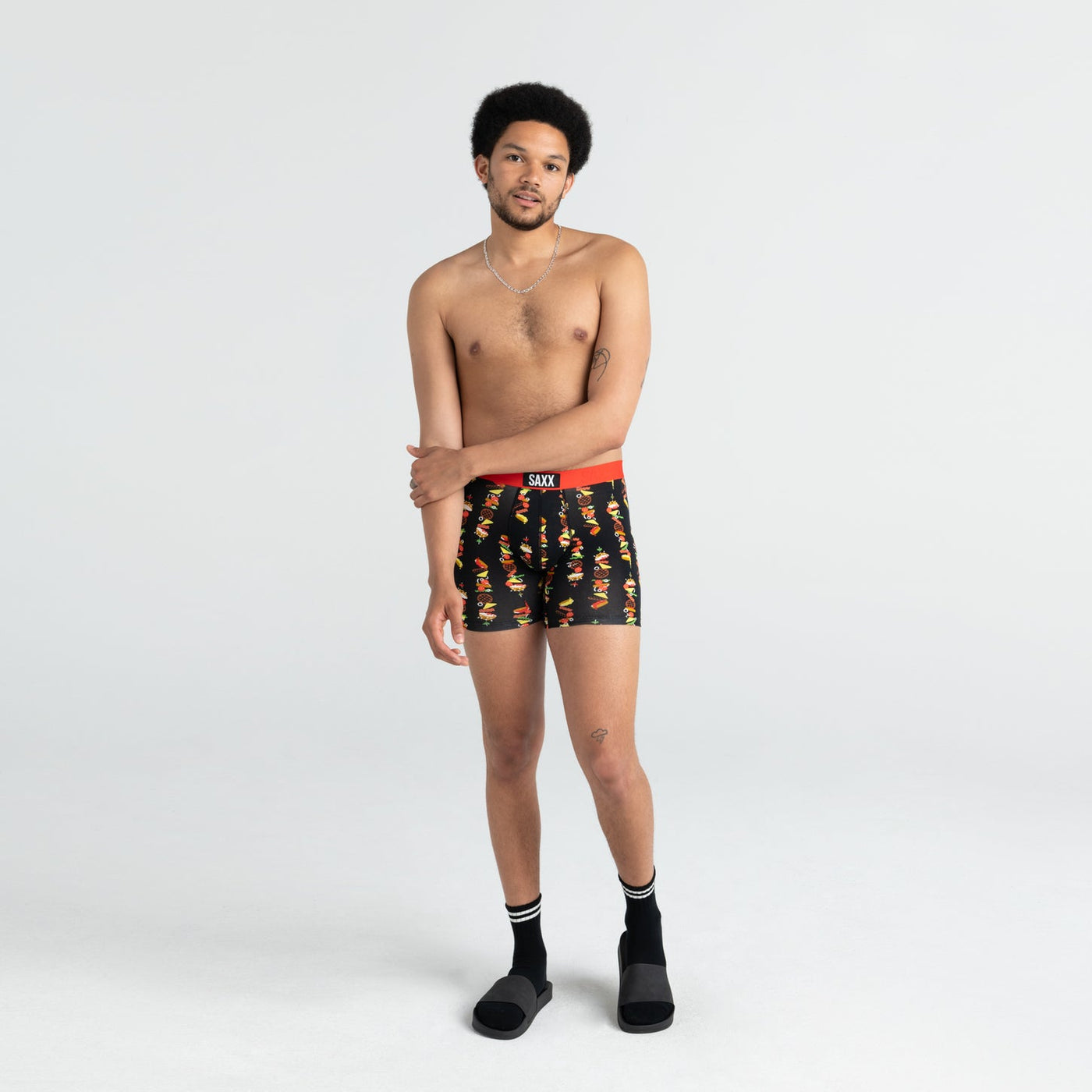 Vibe 2-Pack Boxer Brief - Stacked/Graphite Heather